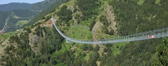 Visita el Puente Tibetano de Canillo en Andorra